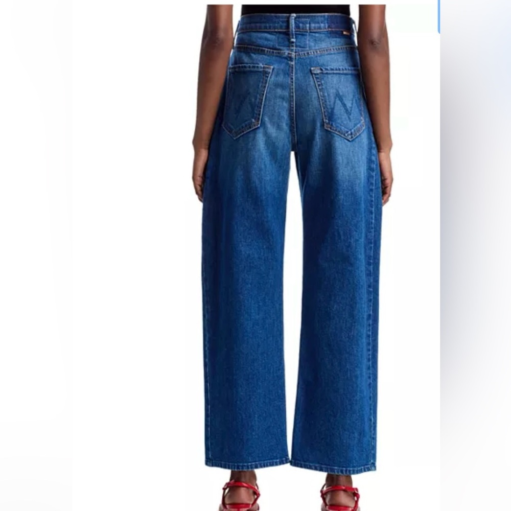MOTHER NWT 
The Full Pipe Flood Jeans in It's A Small World;)
